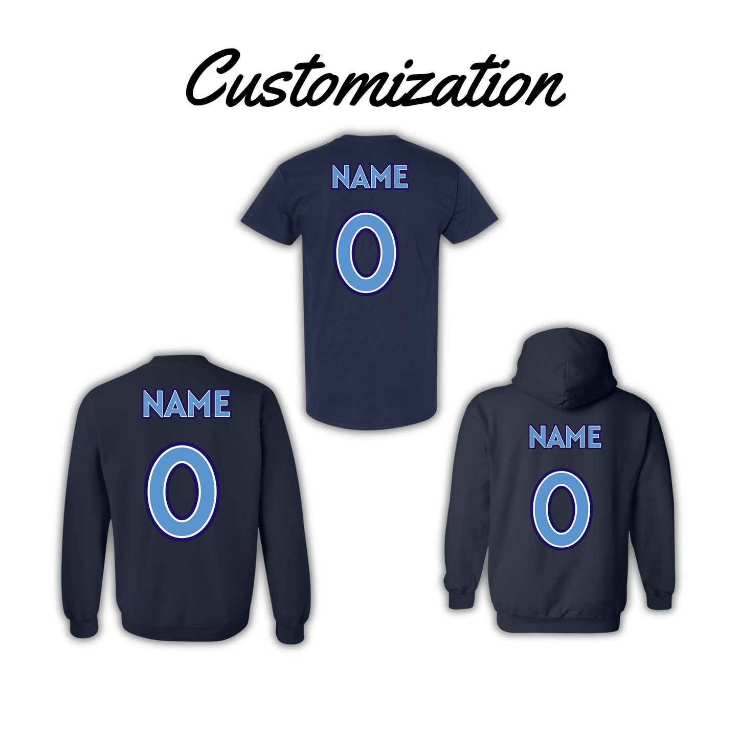 CP Football Dad Team Gear-Navy