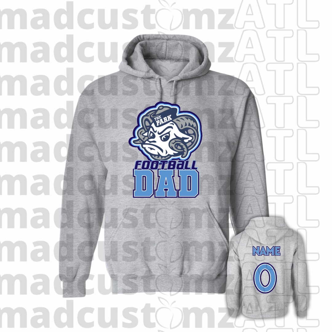 CP Rams Football Dad Team Gear