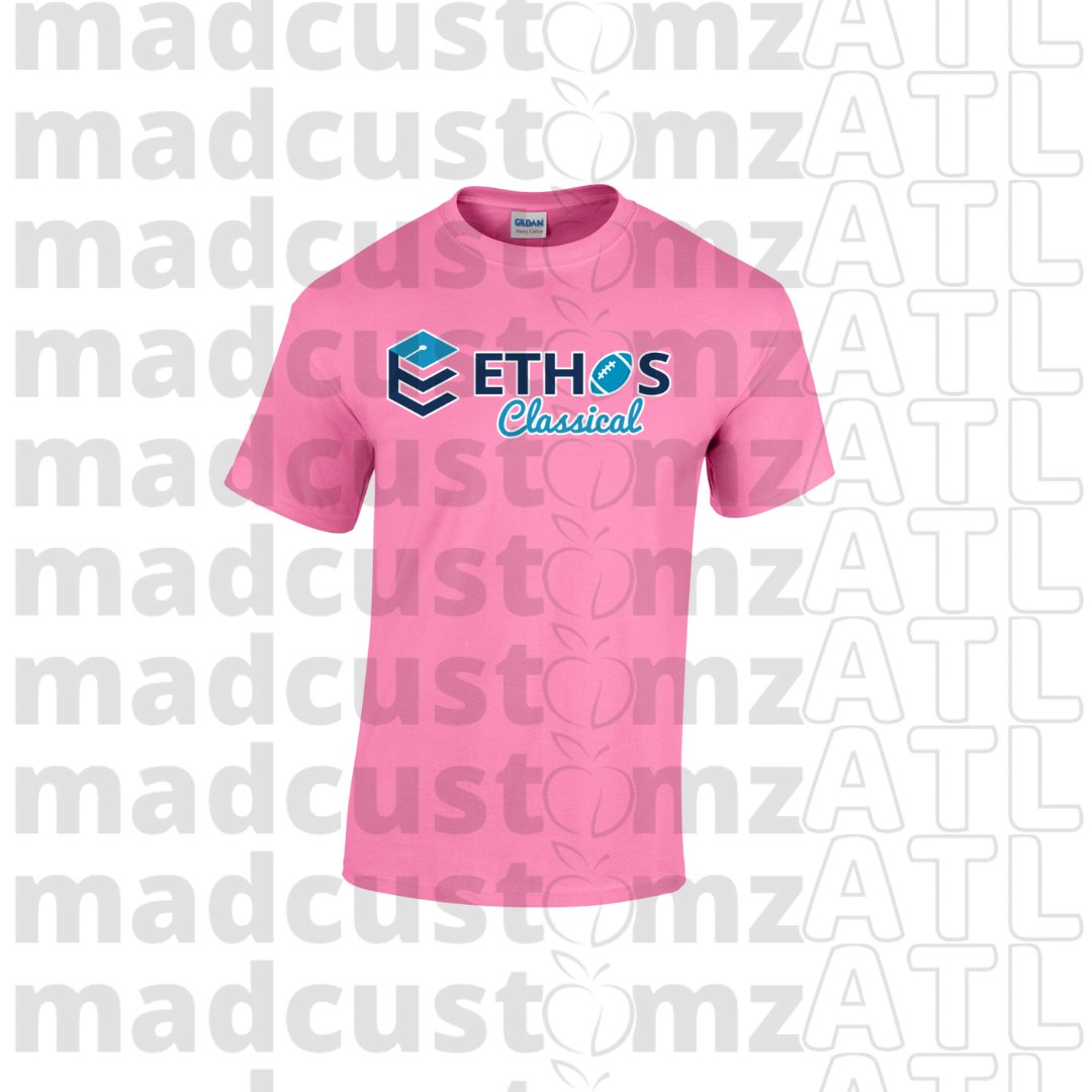 Ethos Pink Football Tee