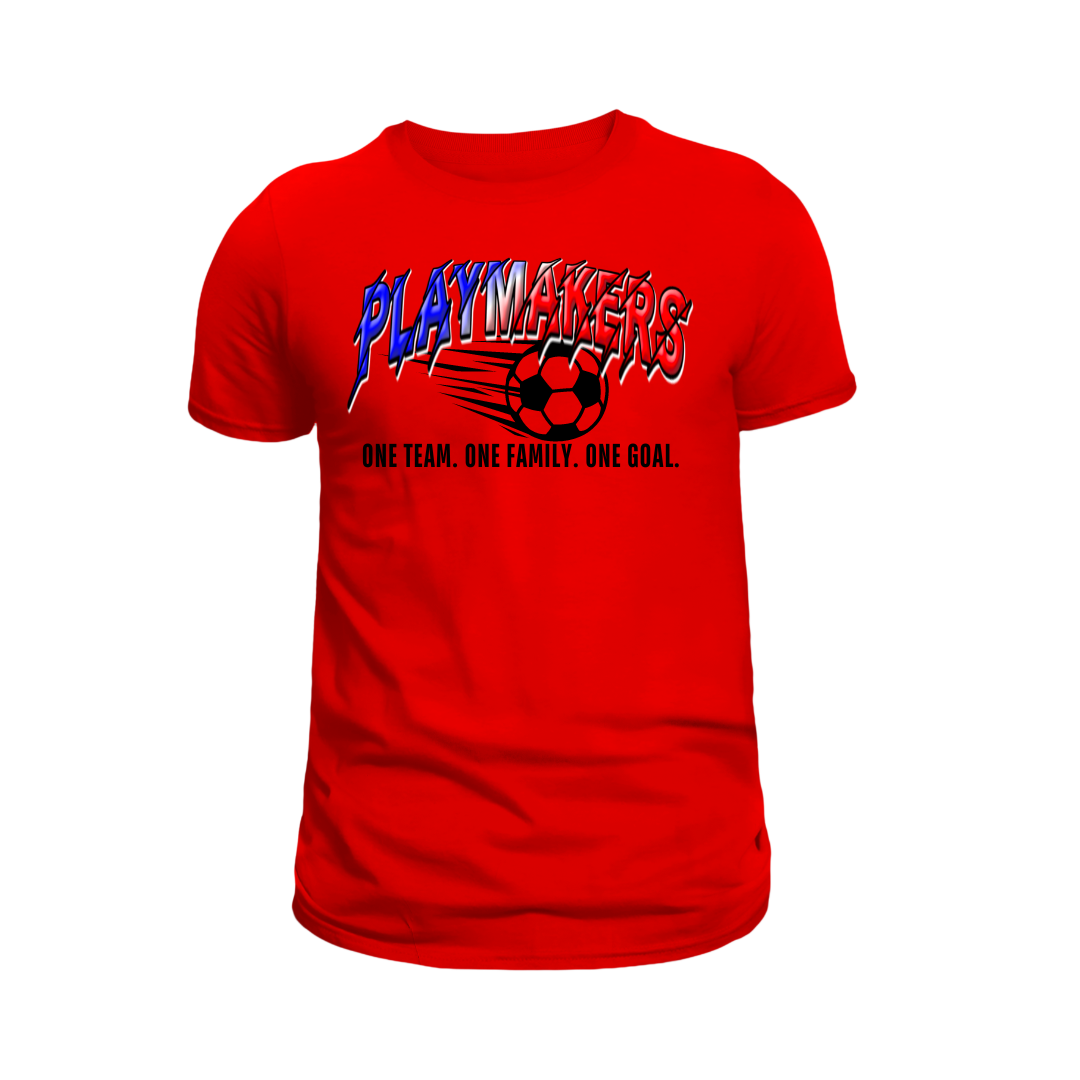 Playmakers Soccer Team Tee