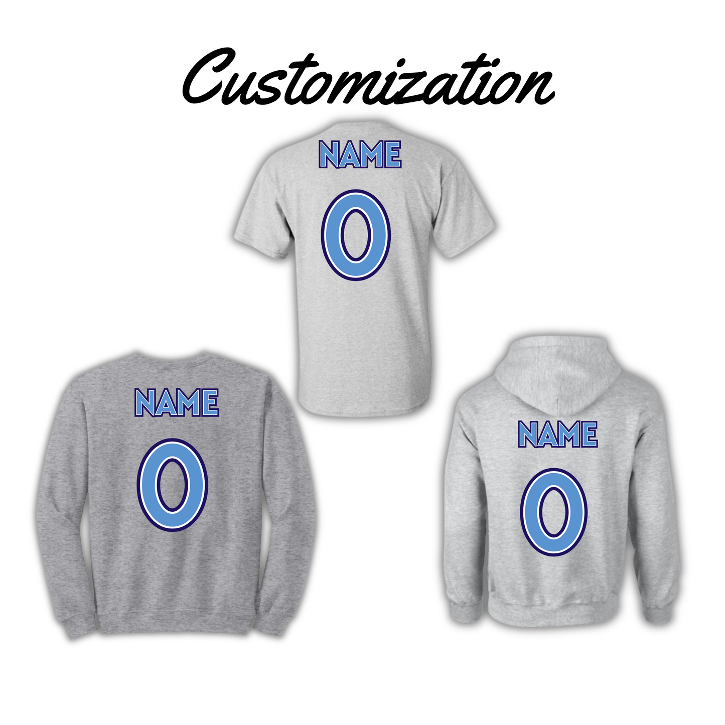 CP Football Mom Team Gear-Grey