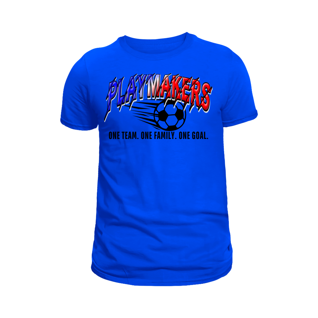 Playmakers Soccer Team Tee