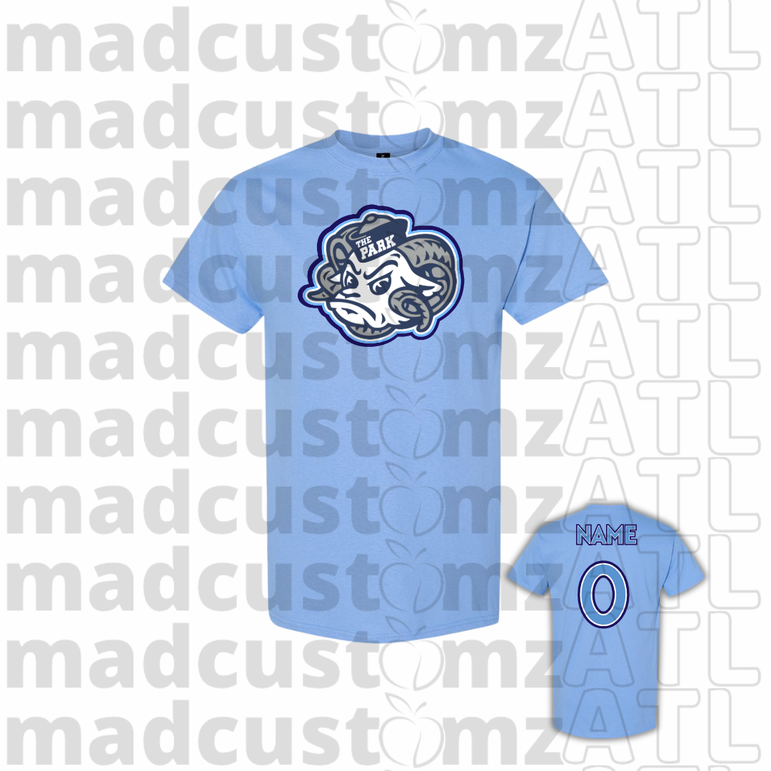 CP Rams Team Gear-Carolina Blue