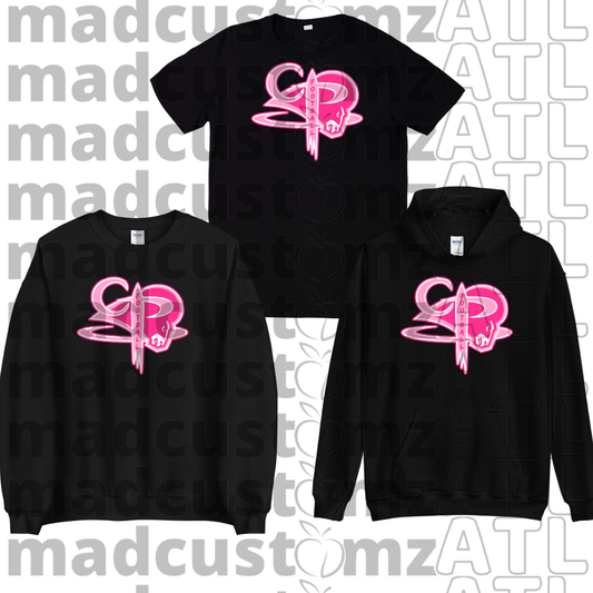 CP2 Lady Rams Football Team Gear-Black