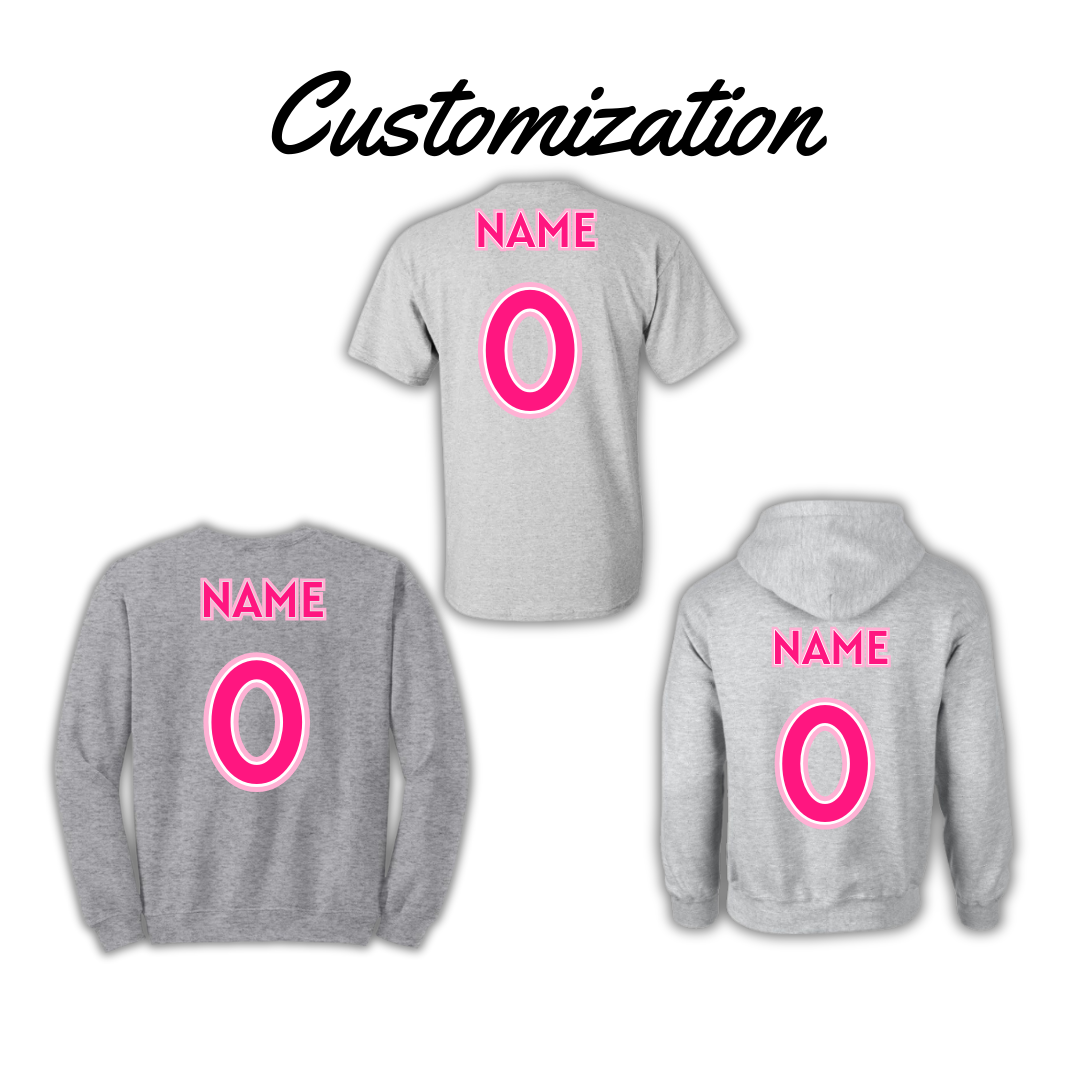 CP2 Lady Rams Dad Football Team Gear-Grey