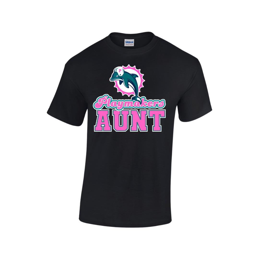 Playmakers Football Aunt Tee