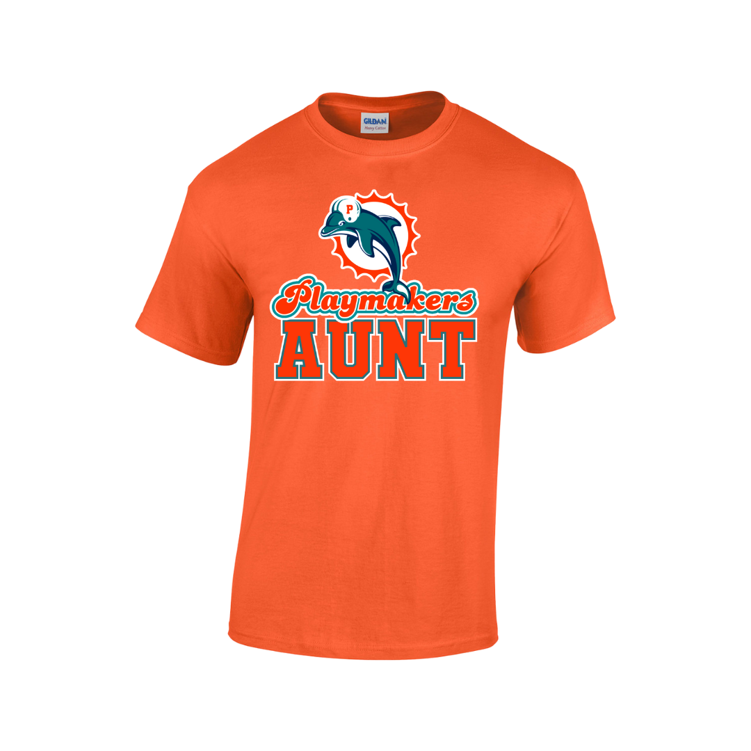 Playmakers Football Aunt Tee