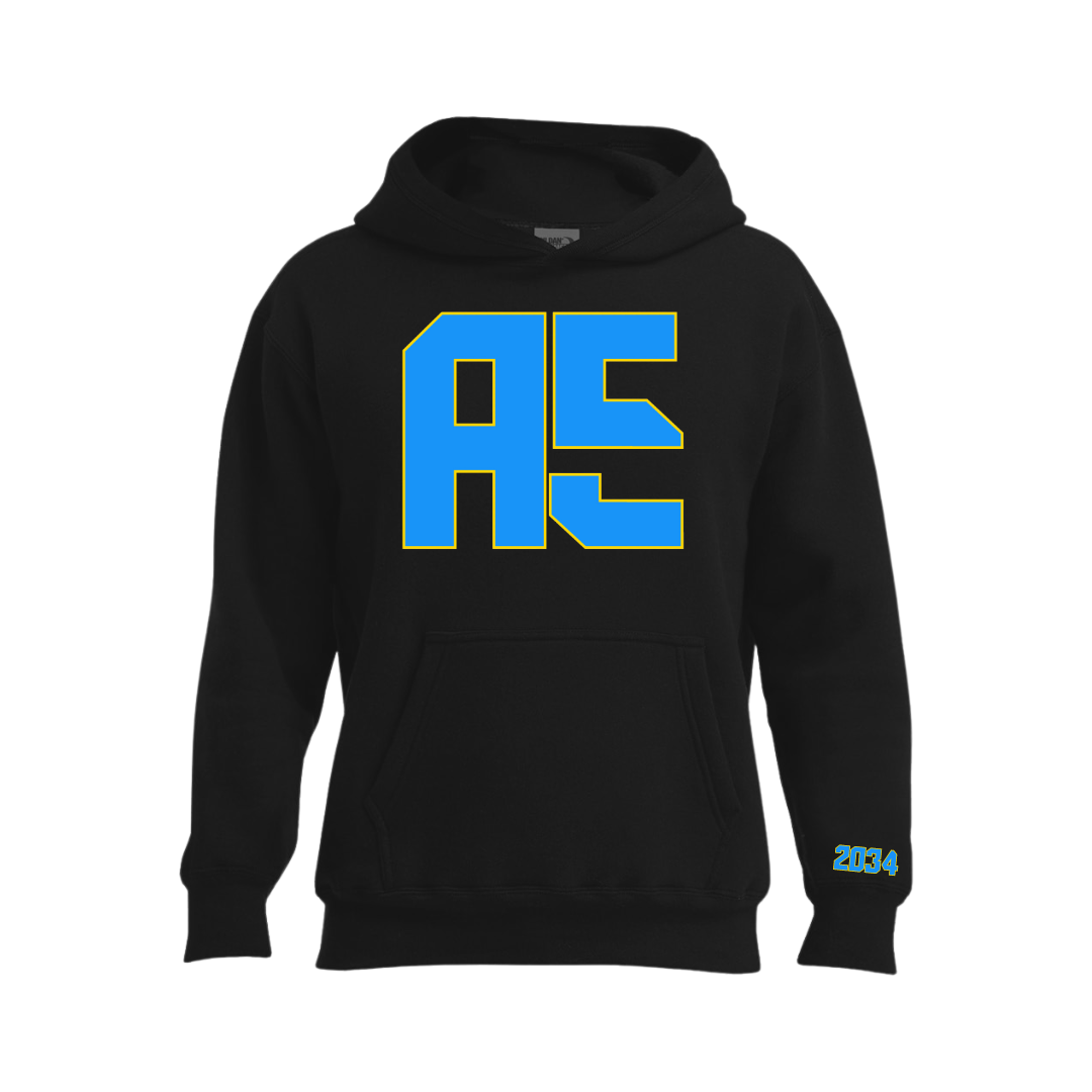 AE5 Team Hoodie-Black/Blue