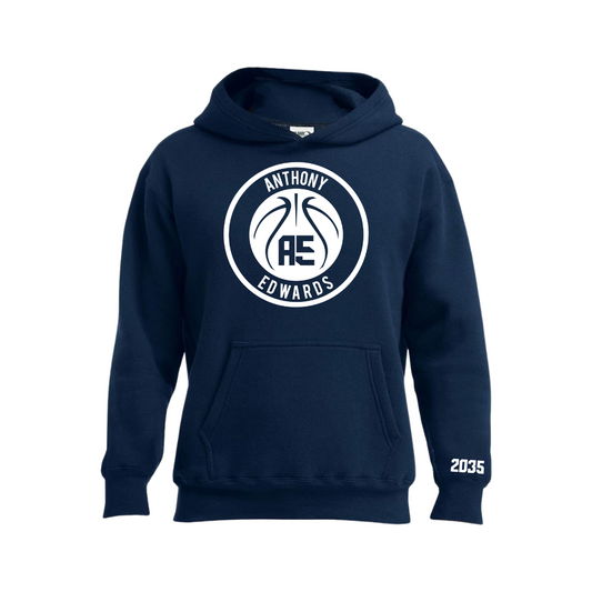 AE5 Circle Hoodie-Navy