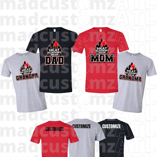 Heat Academy Track Family Tee