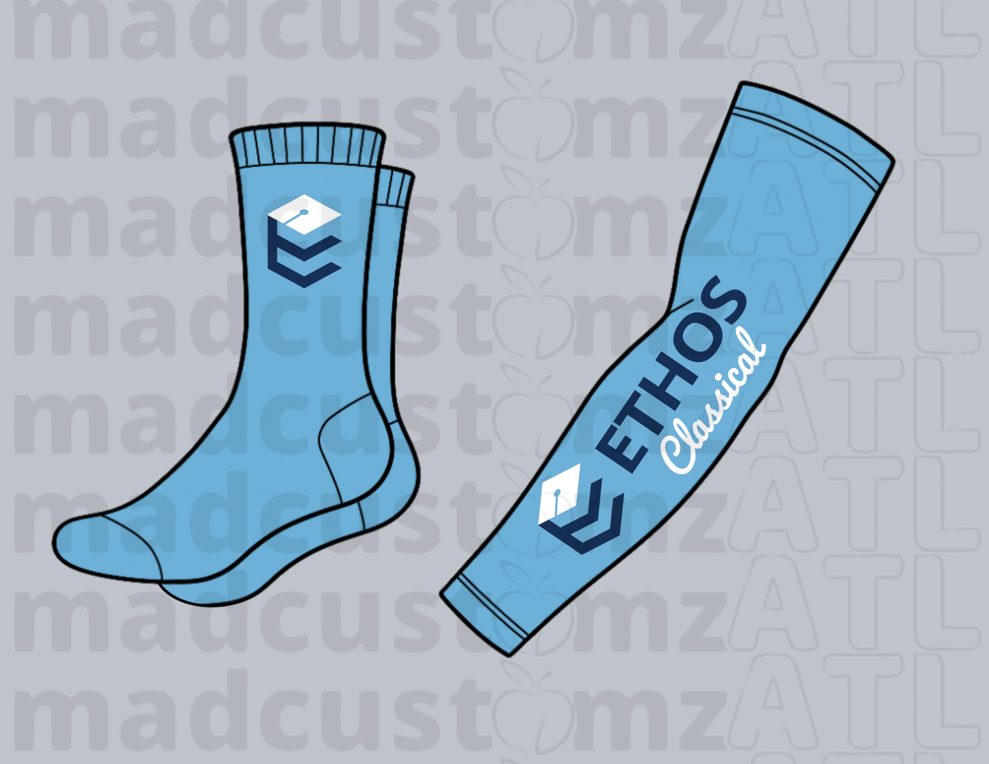 Ethos Team Socks & Arm Sleeve