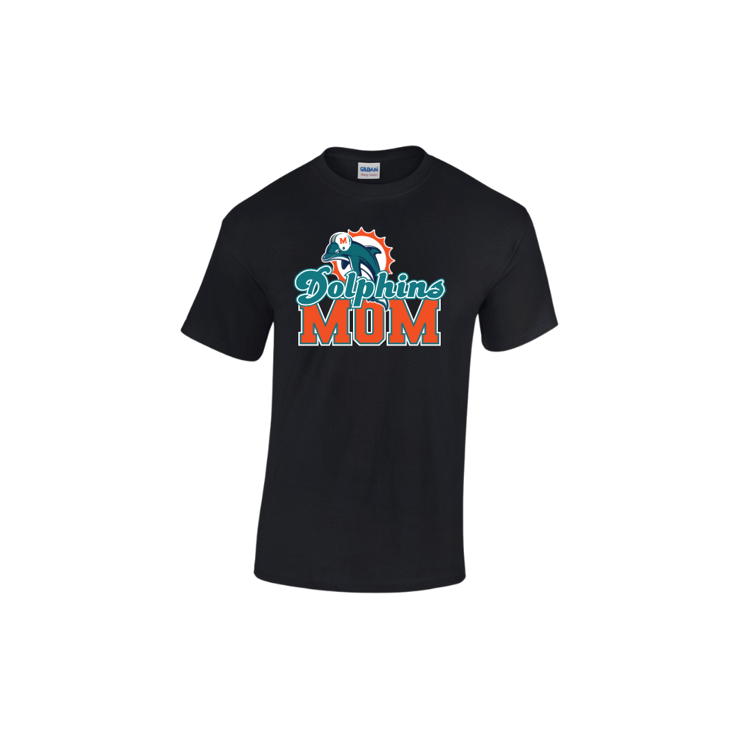 Dolphins Football Mom Tee