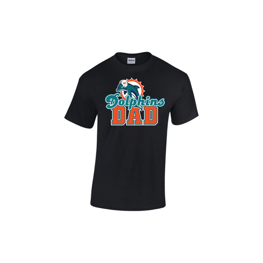 Dolphins Football Dad Tee