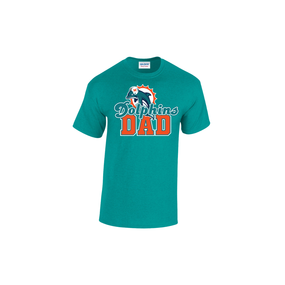 Dolphins Football Dad Tee