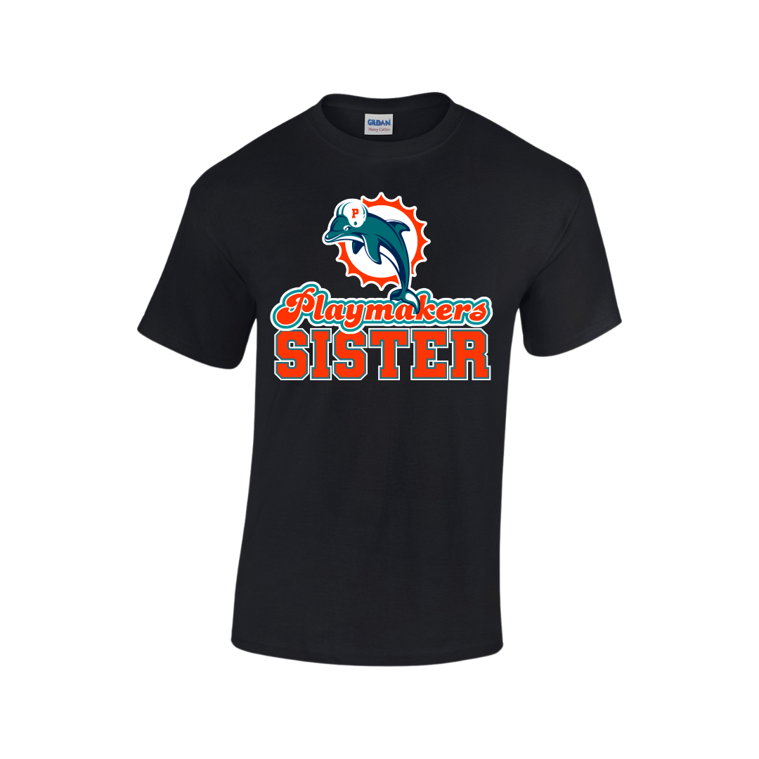 Playmakers Football Sister Tee