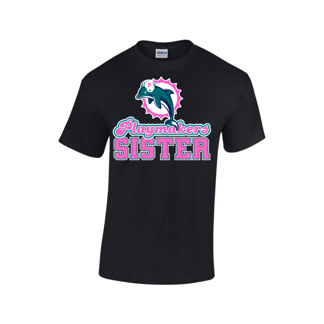 Playmakers Football Sister Tee