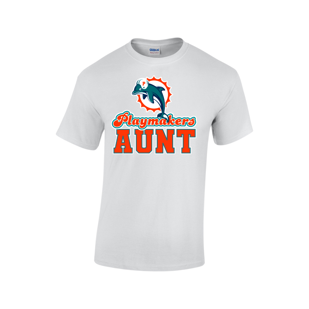 Playmakers Football Aunt Tee