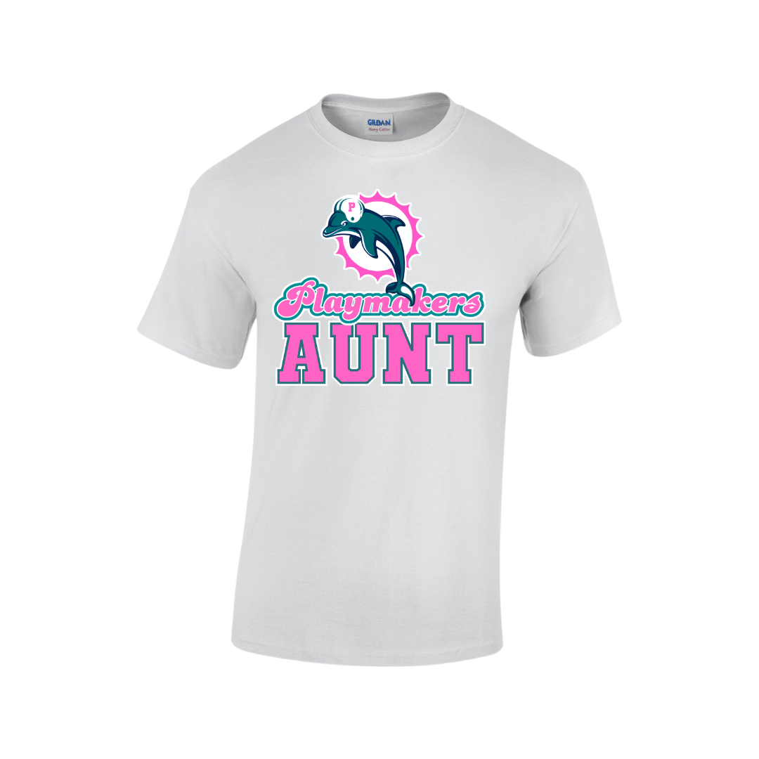 Playmakers Football Aunt Tee